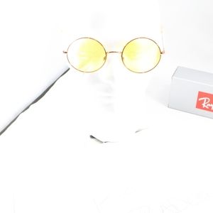 Rayban RB3592 round bronze/yellow transparent